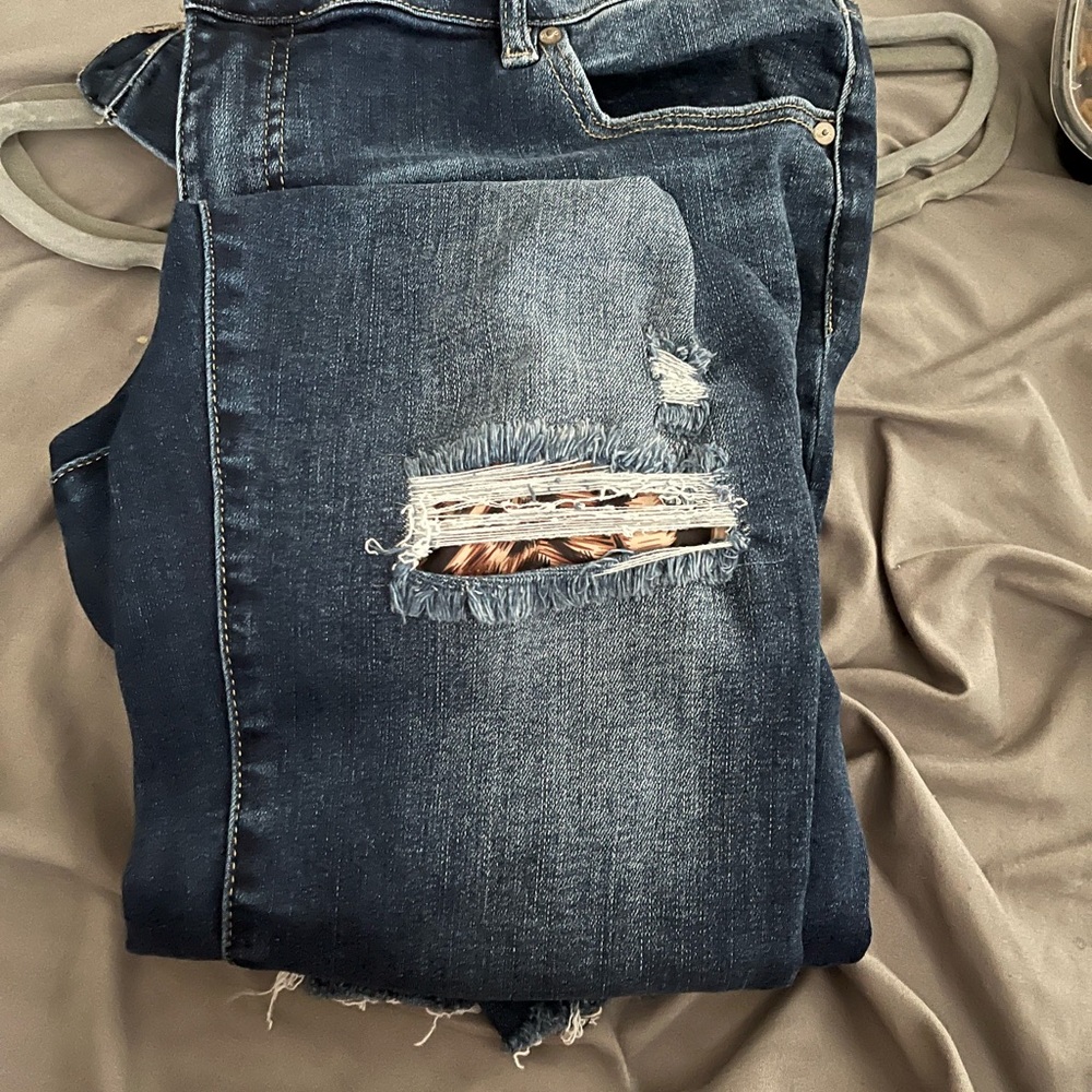 Kancan leopard jeans